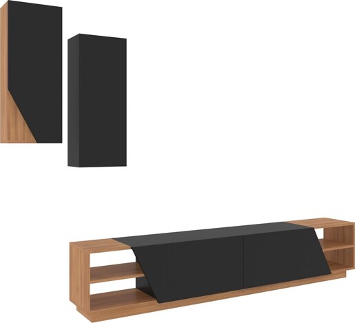 TV jedinica, Zebra - Black, Teak