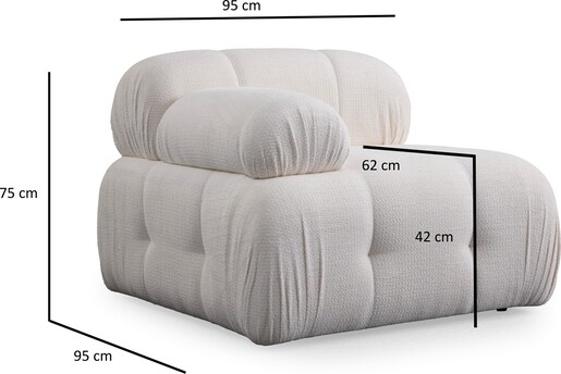 Sofa s 1 sjedećim mjestom MAYA