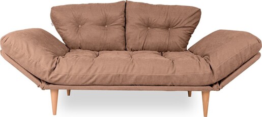 Trosjed na razvlačenje NINA svijetlo smeđi, Nina Daybed - Light Brown GR102