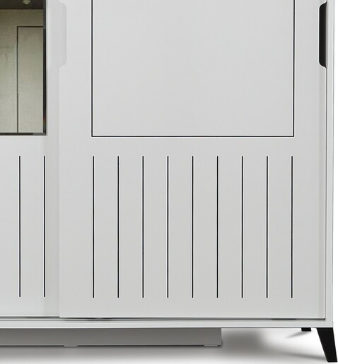 Garderoba, Pasific Home Fuga - 120 Parlak Beyaz Dolap