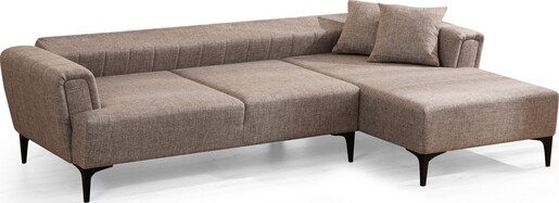 Kutna garnitura na razvlačenje Hamlet desni - svjetlo smeđa