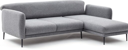 Kutna garnitura na razvlačenje, Sivo, Venus R - Grey