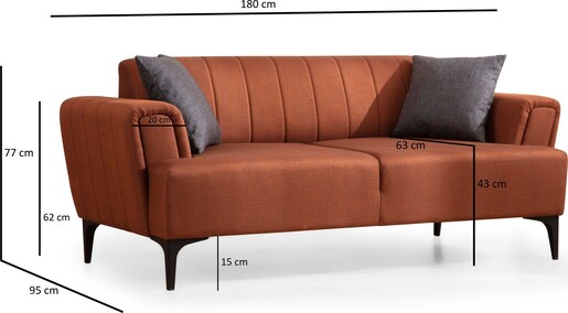 Dvosjed Hamlet - Tile crvena