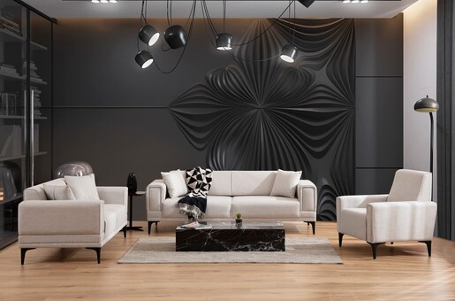 Fotelja Horizon - Ecru