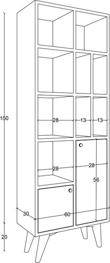 Polica za knjige, Kiato