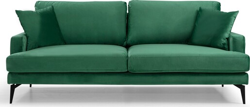 Trosjed PAPIRA zeleni, Papira 3 Seater