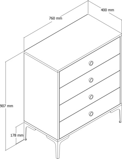 Ormar, Lizbon 542 - White