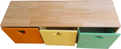 Polica za knjige Bookshelf And Toys Cabinet