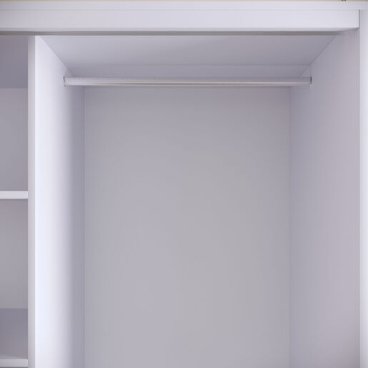 Garderoba, Martin Sürgülü 150 - White, Black, Gold