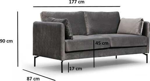 Dvosjed, Sivo, Sino 2 Seater