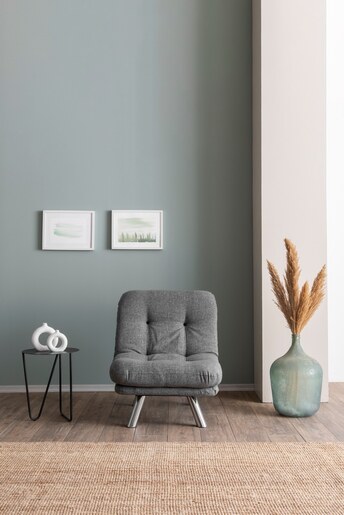 Naslonjač, Misa Small Solo - Light Grey