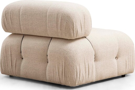 Trosjed, Krem, Bubble 3 Seater ( L1-O1-1R) - Bouclette