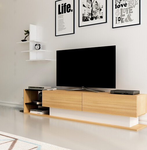 TV jedinica, Liza - Teak, White
