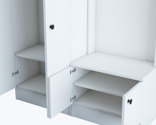 Ormarić, Bijela boja, M5 - 1561