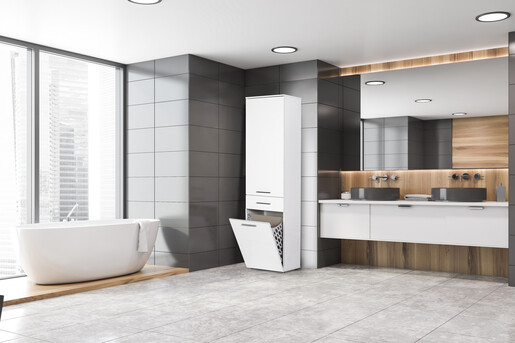 Višenamjenski ormarić, Bijela boja, ADR-621-PP-1