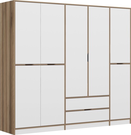 Ormar za odjeću ELINA - 8167, bijela boja, Dore