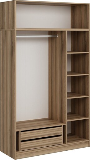 Garderoba, Minar 3 Kapak 2 Çekmece 235 - Anthracite, Dore