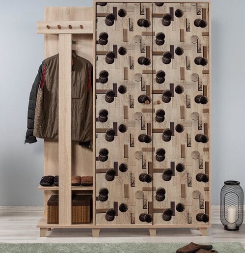 Ormarić, Sonoma hrast, GARMANTO 135-522