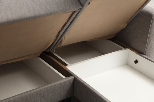 Kutna garnitura, Alkon - Light Grey