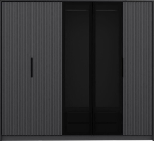 Ormar za odjeću KATE LUXE - 4805, antracit