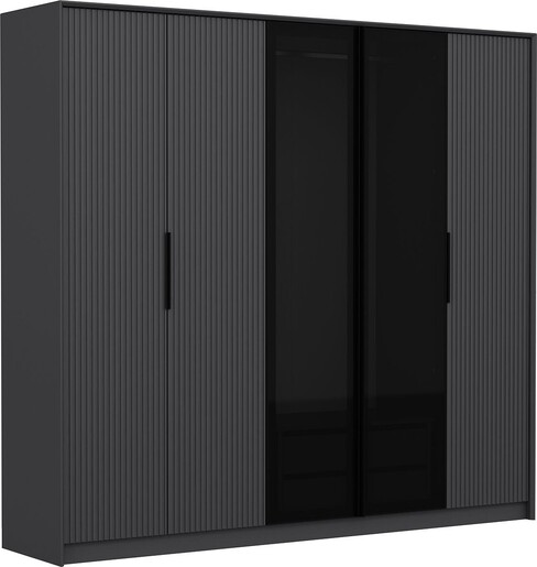 Ormar za odjeću KATE LUXE - 4805, antracit