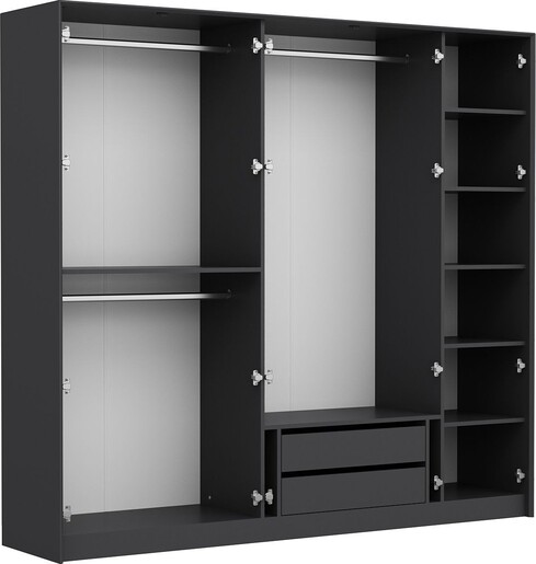 Ormar za odjeću KATE LUXE - 4805, antracit