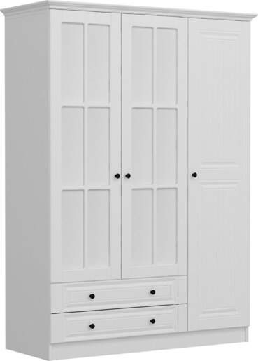 Garderoba, Kale 3 Mebran Kapak 210 - White