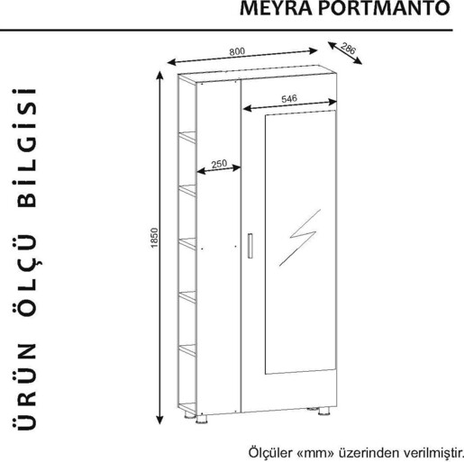 Ormarić, Orah, Meyra - Walnut