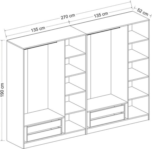 Garderoba, Kale - 5094