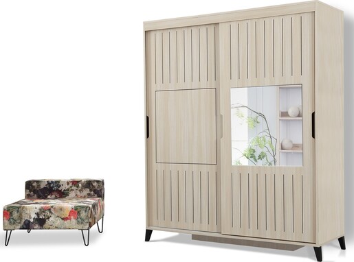 Garderoba, Pasific Home Fuga - 150 Meşe Dolap