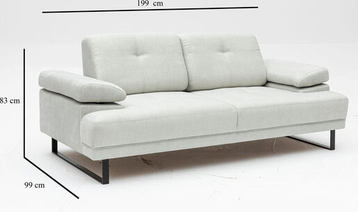 Dvosjed MUSTANG bijeli, Mustang - White