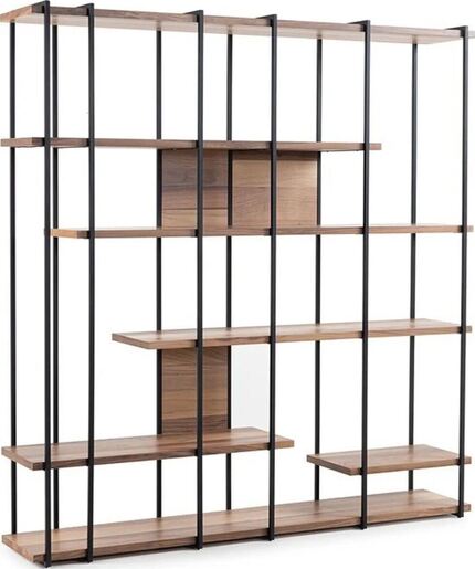 Polica za knjige COOPER, boja oraha