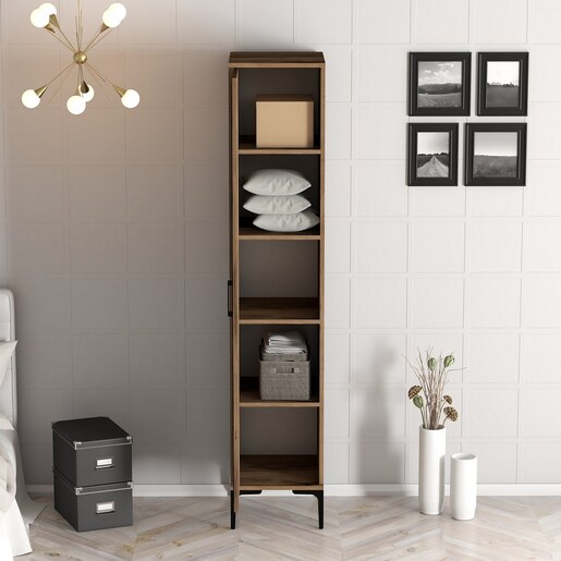 Komoda, Polka Aynalı - White