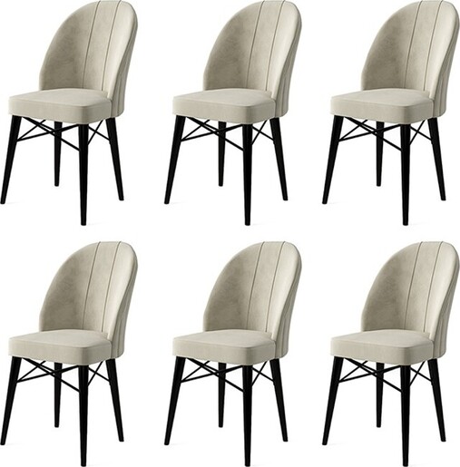 Set stolica (6 komada) SARAH