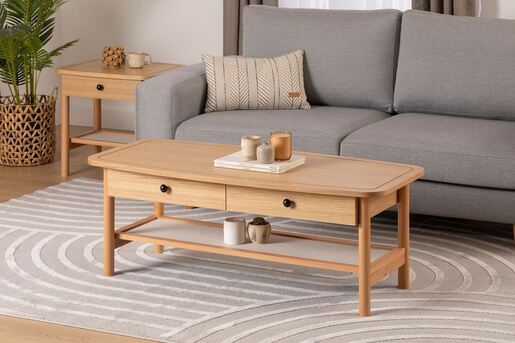 Stolić za kavu DAISY, natur, drveno