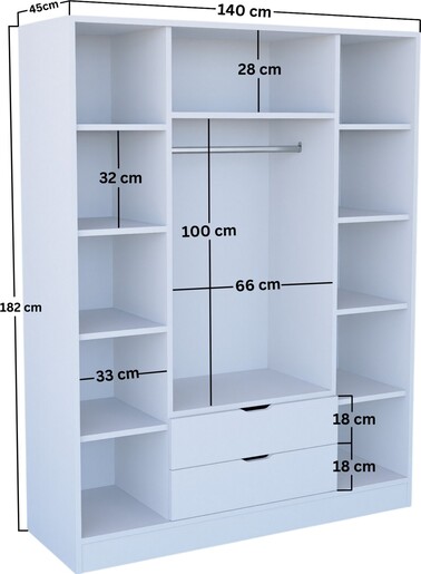 Ormar za odjeću MARIAH
