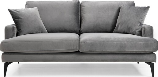 Dvosjed PAPIRA siva, Papira 2 Seater - Grey