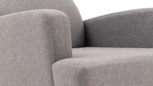 Fotelja wing KANA siva, Kana Bergere - Light Grey