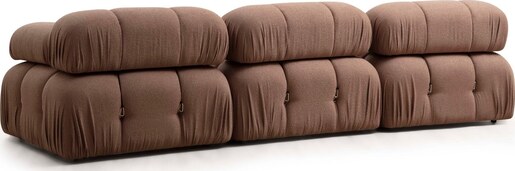 Sofa, Smeđa, Bubble 1R - Brown Bouclette
