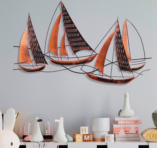 Ukrasni metalni zidni sat APS139LCA