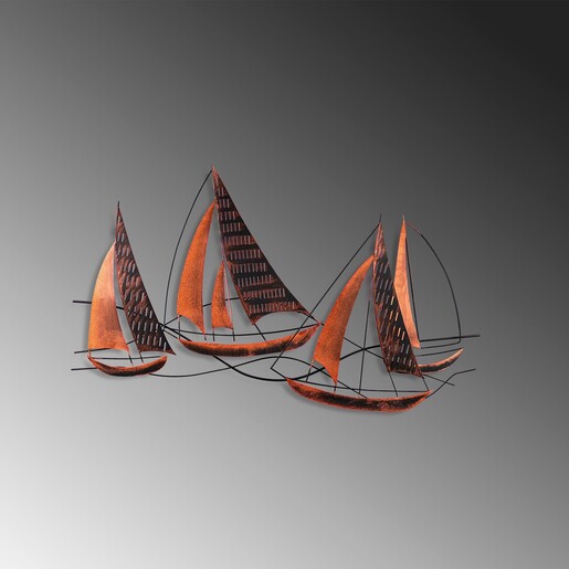 Ukrasni metalni zidni sat APS139LCA