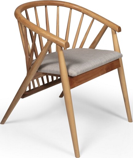 Blagovaonski stol i stolice (5 komada) RIVA MASA T, natur