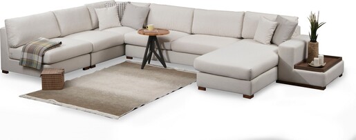 Kutna garnitura, Bež, Loop 9