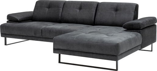 Kutna garnitura, Antracit, Mustang Large Right - Antracite