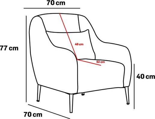 Sofa, Sivo Zlato, Simena - Grey