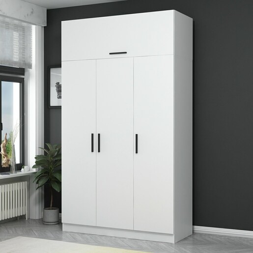 Garderoba, Kale 3 Kapak 255 - White