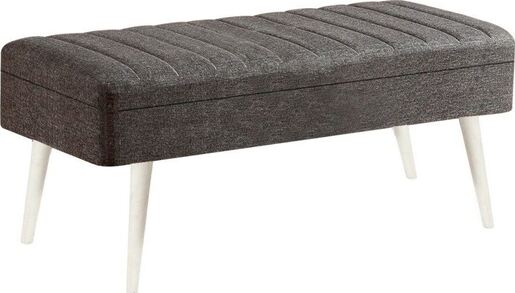 Set stola i stolica (4 komada), Vina 1053 - 3 - Anthracite, White