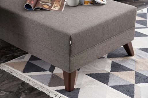 Kutna garnitura, Smeđa, Bella Corner Sofa Left - Brown