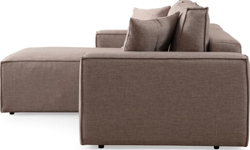 Kutna garnitura na razvlačenje Pirlo Corner lijevi - smeđa