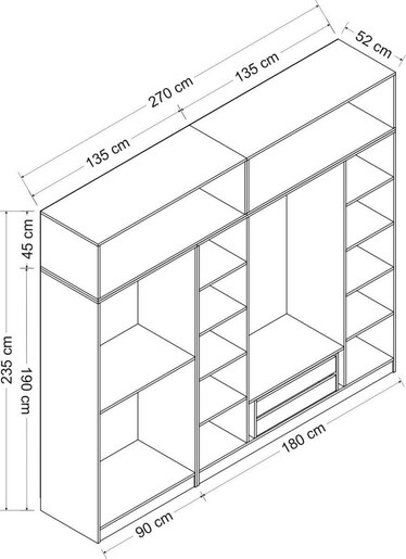 Garderoba, Kale - 3086